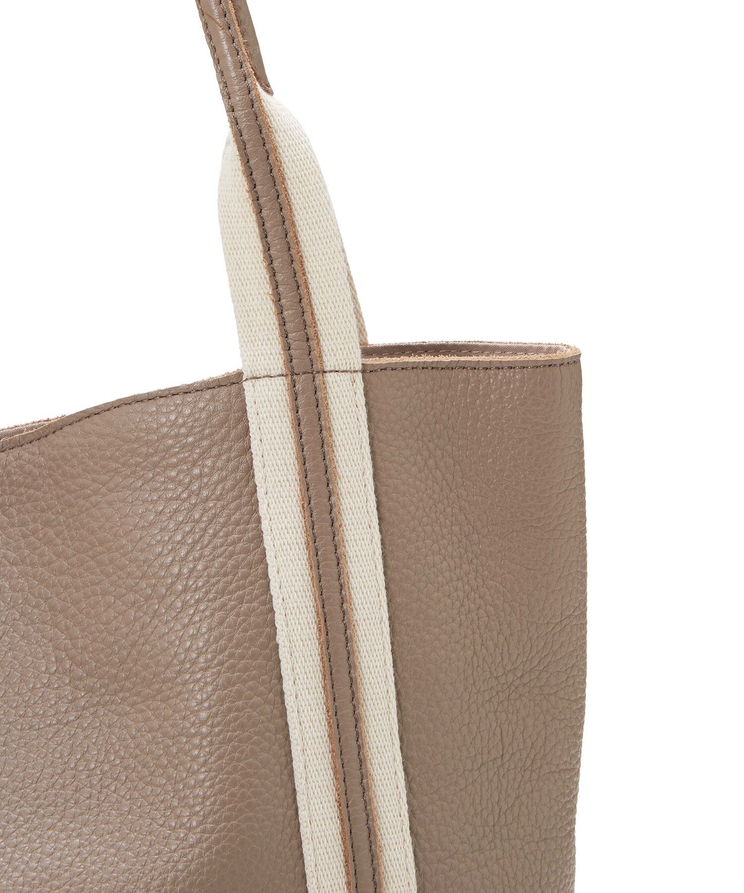 TOPKAPI TREASURE「ソフトシュリンク テープコンビ ミニ トート バッグ ショルダーベルト付」|トートバッグ|