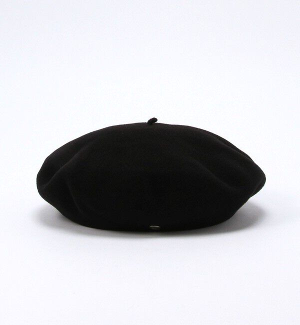 LAULHERE「【ロレール】カンパン 11型/ブラック ウール/ベレー メンズ レディース/CAMPAN」|ハンチング・ベレー帽|