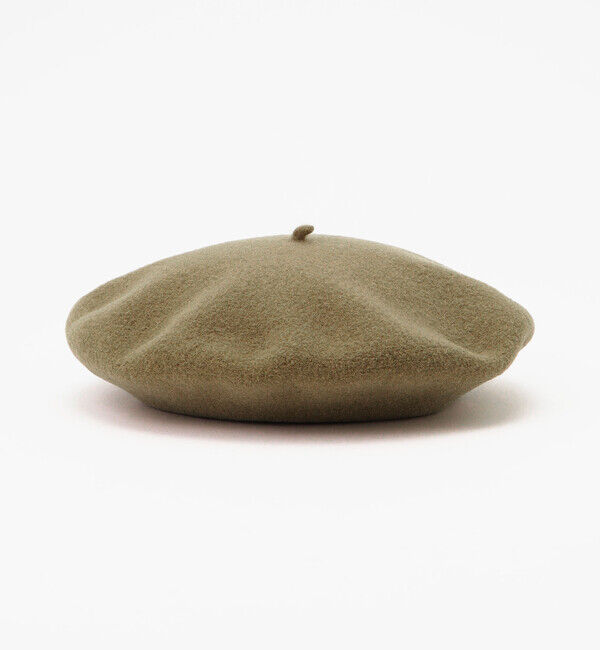 LAULHERE「【ロレール】オーセンティック/カーキ ウール/ベレー メンズ レディース/AUTHENTIC」|ハンチング・ベレー帽|