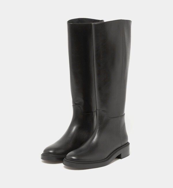 ODETTE E ODILE「バックジップジョッキー ロングブーツ40&uarr;」|ロングブーツ|
