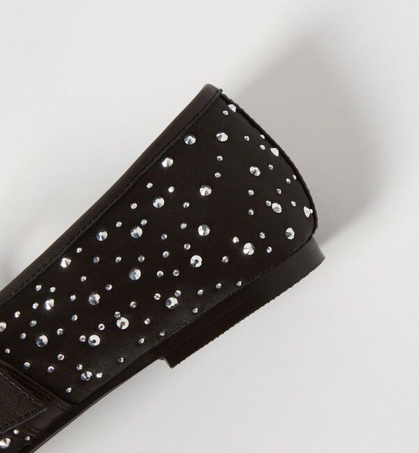 ODETTE E ODILE「サテンビジュー フラット10&uarr;」|パンプス|