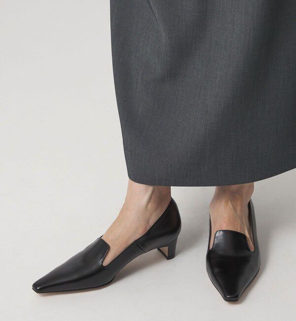 ODETTE E ODILE「ディープナロースクエア パンプス40&uarr;」|パンプス|