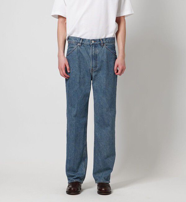 UNITED ARROWS「カイハラデニム ヘビーオンス ロデオストレートパンツ」|デニム|