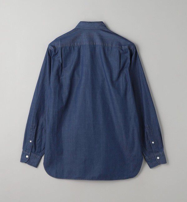 UNITED ARROWS「オーガニックコットン セミワイド ツイルデニムシャツ」|シャツ・ブラウス|