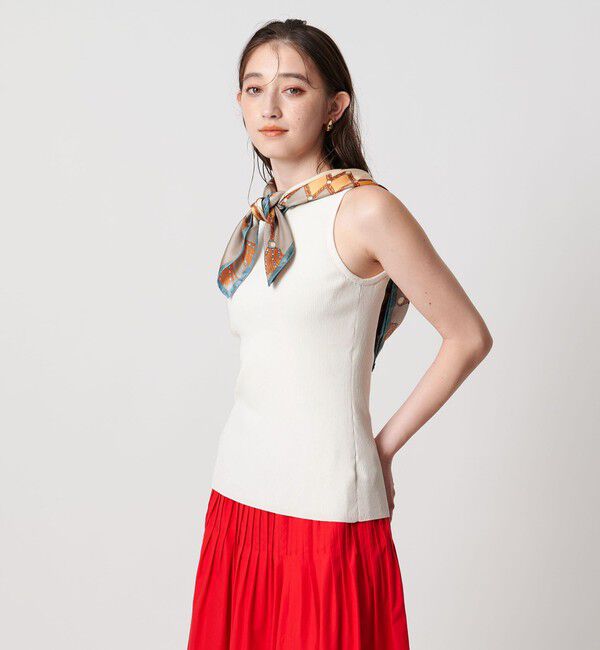 UNITED ARROWS「カップ付き ニットアメリカンスリーブタンクトップ」|タンクトップ|