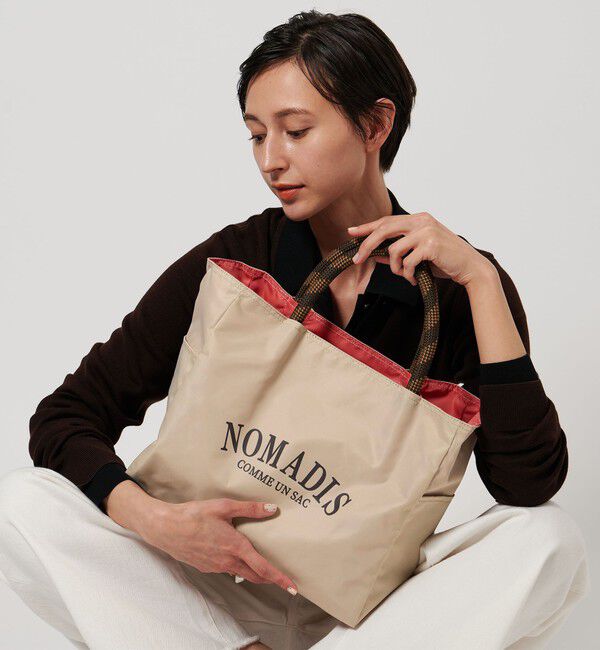 UNITED ARROWS「【別注】＜NOMADIS＞SAC2 WIDE トートバッグ」|トートバッグ|NATURAL