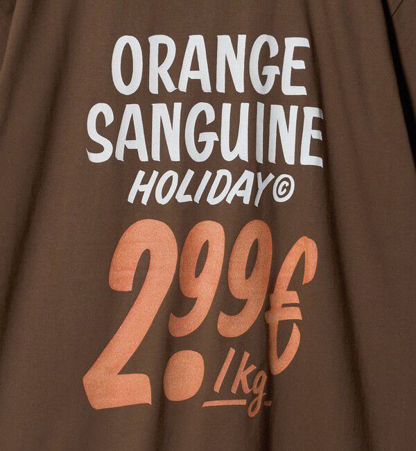 UNITED ARROWS「【別注】＜HOLIDAY BOILEAU＞ORANGE SANGUINE Tシャツ」|Tシャツ・カットソー|