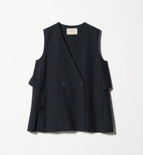 UNITED ARROWS「シアー バックフレア ベスト ‐ウォッシャブル‐」|ベスト・ジレ|
