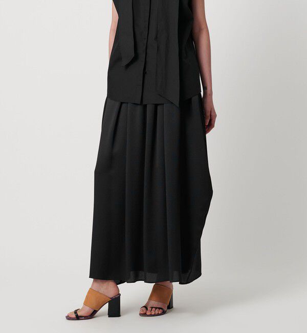 AEWEN MATOPH「＜AEWEN MATOPH＞サテンコクーンスカート - ウォッシャブル -」|スカート|