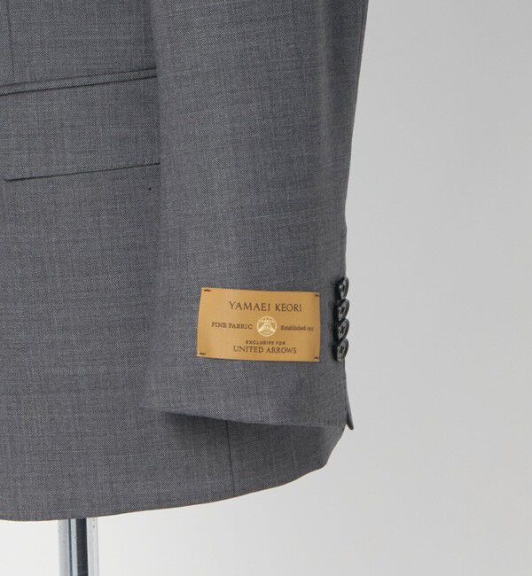 UNITED ARROWS「山栄 シャークスキン シングル3ボタン スーツ REGULAR MODEL‐ストレッチ‐」|スーツ|