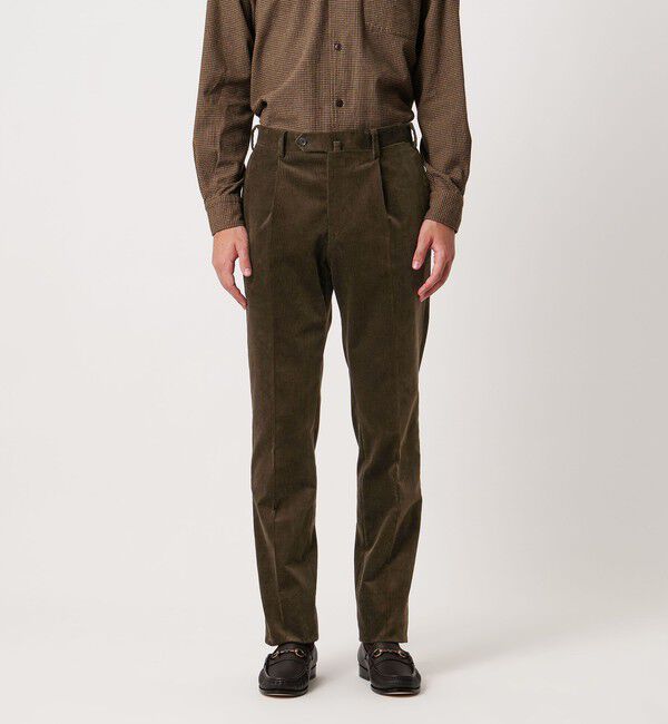 UNITED ARROWS「VISCONTI コーデュロイ 1プリーツ パンツ R-MODEL」|スーツ|