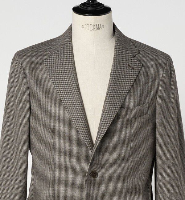 UNITED ARROWS「ハウンドトゥース シングル ３ボタン テーラード ジャケット R―MODEL」|スーツ|