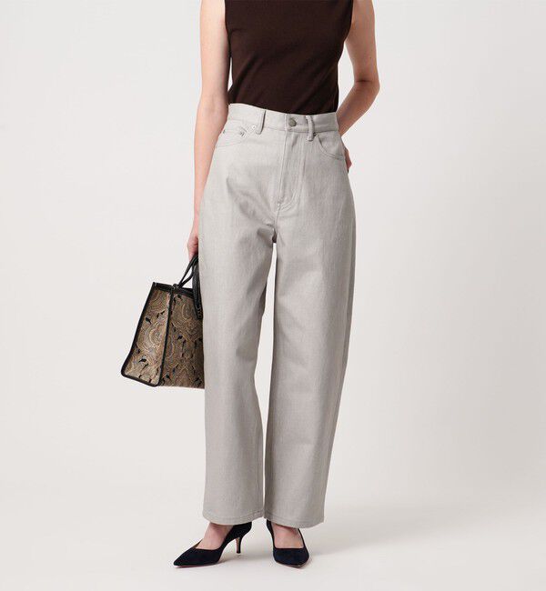 UNITED ARROWS「クリーン デニムパンツ」|デニム|LT.GRAY