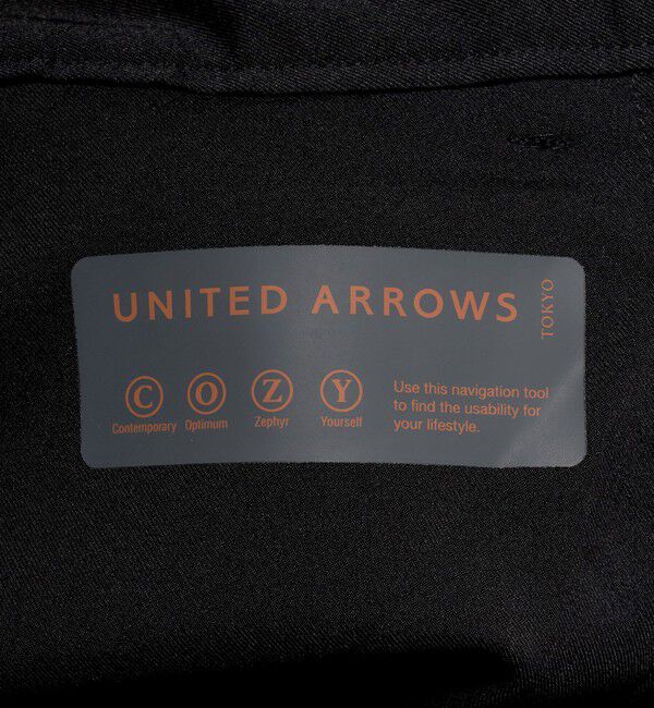UNITED ARROWS「ハイツイスト ノープリーツ スラックス UA COZY ウォッシャブル 防しわ ヨコストレッチ」|スーツ|