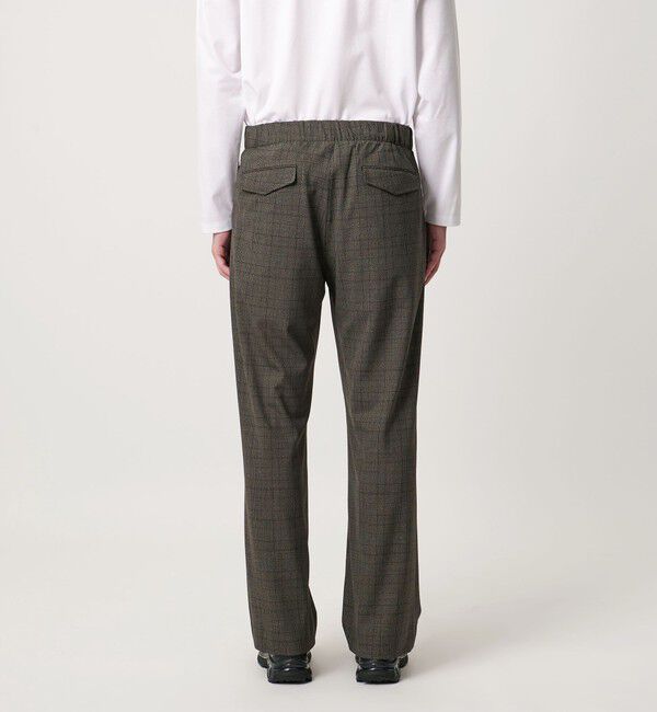 UNITED ARROWS「トロピカル チェック モダンイージー スラックス」|チノ|