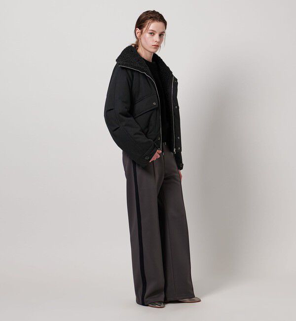 ASTRAET「＜ASTRAET＞ボア ジップブルゾン」|ブルゾン・スタジャン|