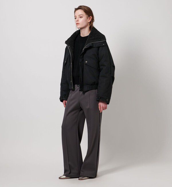 ASTRAET「＜ASTRAET＞ボア ジップブルゾン」|ブルゾン・スタジャン|