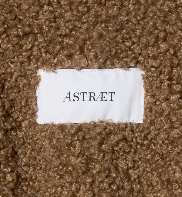 ASTRAET「＜ASTRAET＞ボア ジップブルゾン」|ブルゾン・スタジャン|