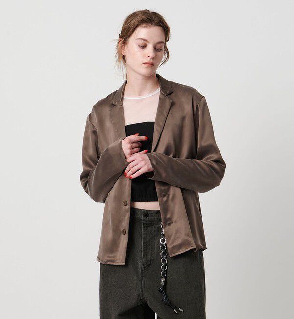 ASTRAET「＜ASTRAET＞テーラード シャツ」|シャツ・ブラウス|