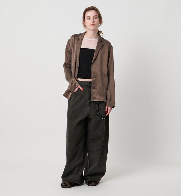 ASTRAET「＜ASTRAET＞テーラード シャツ」|シャツ・ブラウス|