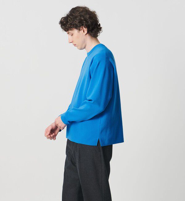 UNITED ARROWS「フォーシーズンズ ミラノリブ クルーネック ニット」|ニット・セーター|