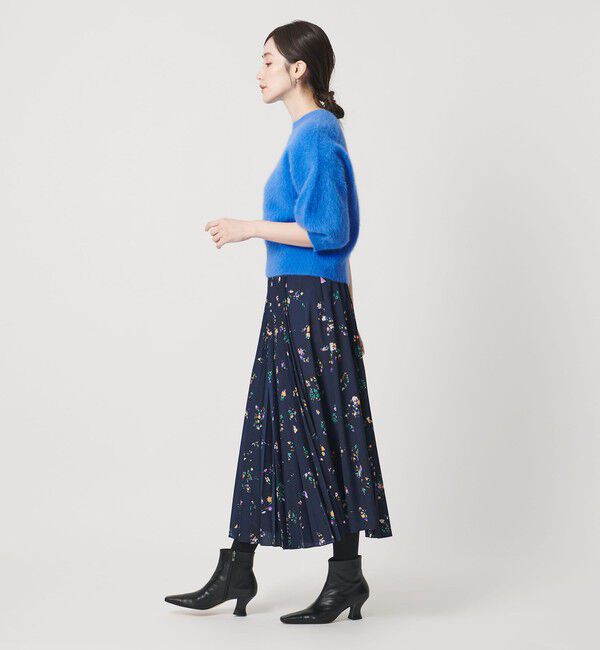 UNITED ARROWS「フラワー プリント スカート ‐ウォッシャブル‐」|スカート|