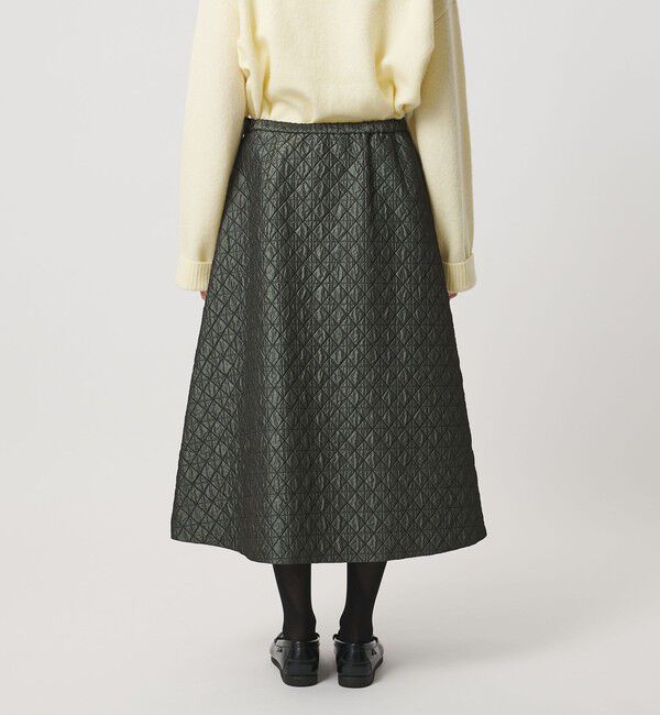 UNITED ARROWS「ダイヤ キルト フレア スカート」|スカート|