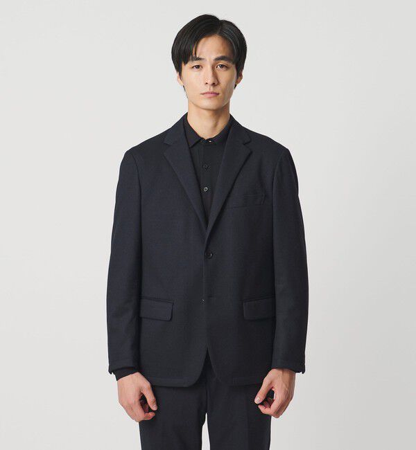 UNITED ARROWS「ホームスパン ジャージー シングル2ボタン テーラードジャケット UA COZY ウォッシャブル ヨコストレッチ 」|スーツ|