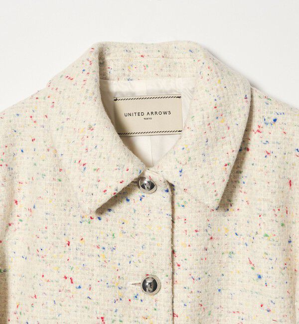 UNITED ARROWS「シルクネップ ツイードライク ジャケット」|テーラードジャケット|