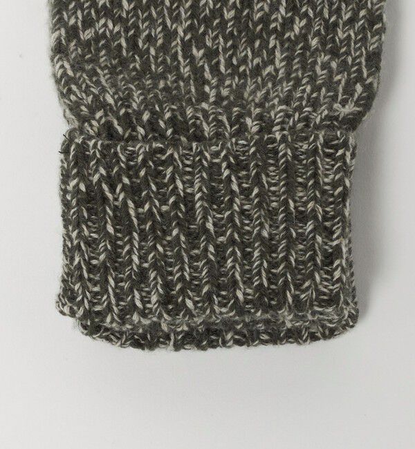 UNITED ARROWS「ミックス フィンガーレス グローブ」|手袋|