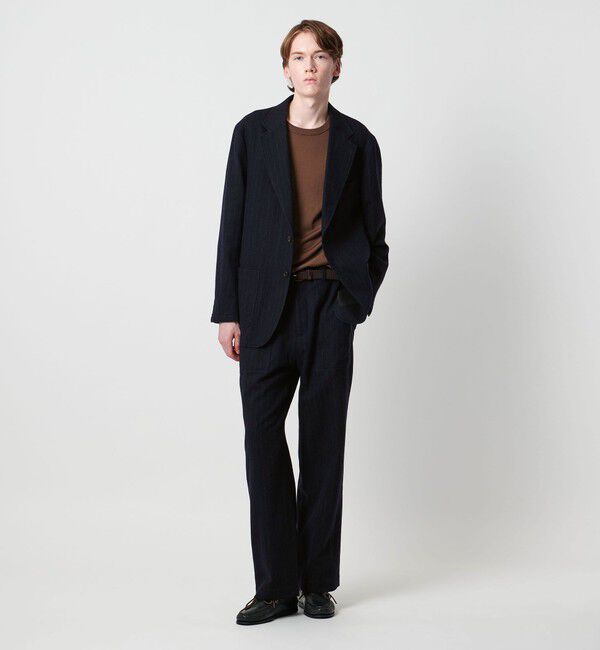 UNITED ARROWS「＜District＞シュリンク サージ シングル2ボタン テーラードジャケット」|スーツ|