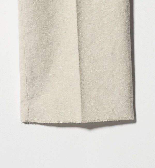 UNITED ARROWS「モールスキン 1プリーツ スラックス」|スラックス|