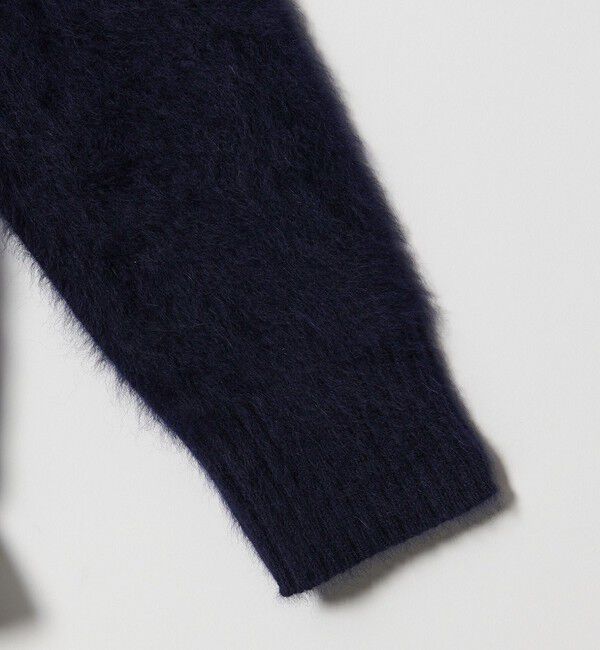 UNITED ARROWS「フォックスカシミヤ フリルコンビ カーディガン」|カーディガン|