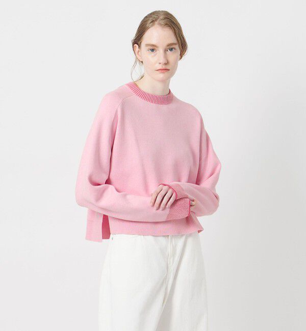 AEWEN MATOPH「＜AEWEN MATOPH＞スムースバイカラーニット」|ニット・セーター|