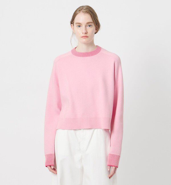 AEWEN MATOPH「＜AEWEN MATOPH＞スムースバイカラーニット」|ニット・セーター|