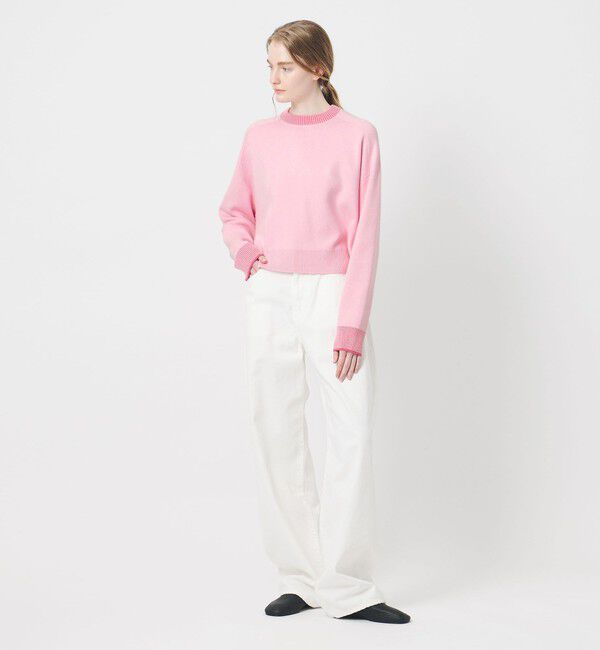 AEWEN MATOPH「＜AEWEN MATOPH＞スムースバイカラーニット」|ニット・セーター|