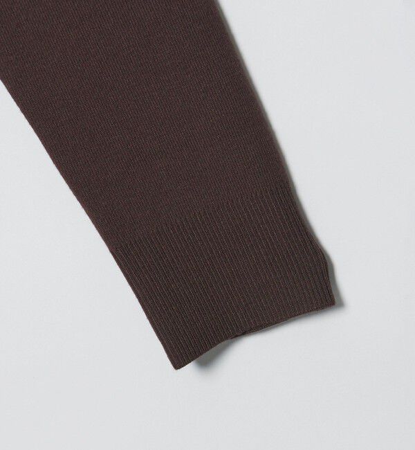 UNITED ARROWS「レディー ポロコンビ  ロングスリーブニット」|カーディガン|