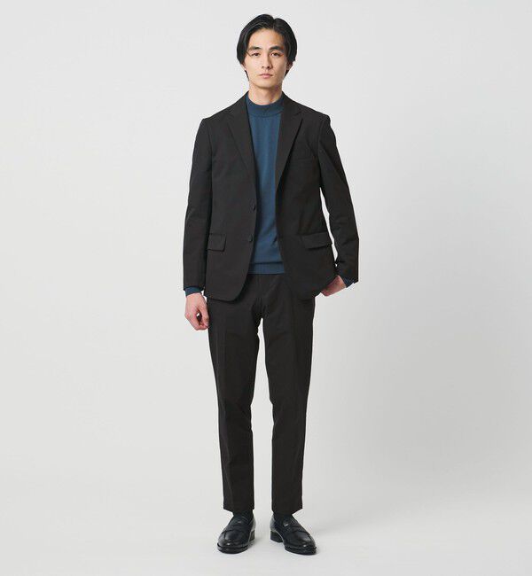 UNITED ARROWS「ダブルクロス シングル 2ボタン テーラードジャケット UA COZY ウォッシャブル ２WAYストレッチ はっ水」|スーツ|