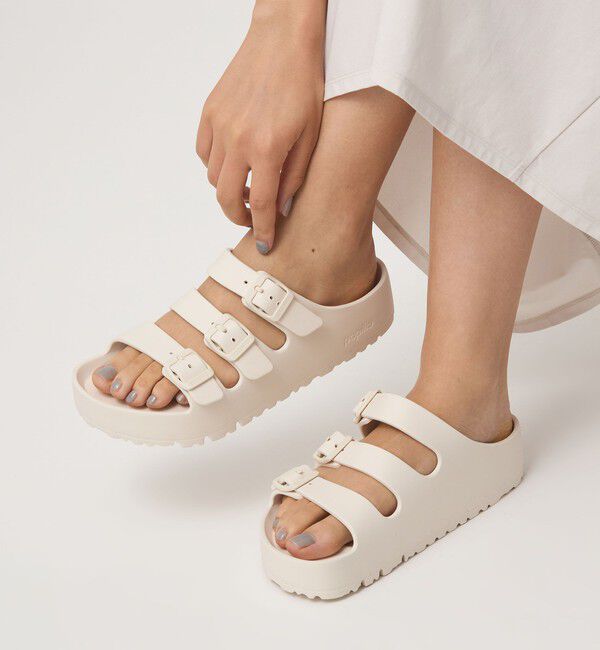 UNITED ARROWS green label relaxing「＜Papillio＞フロリダ III EVA フレックス プラットフォーム サンダル」|スニーカー|