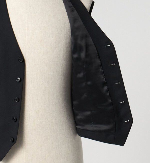 UNITED ARROWS green label relaxing「A+ TWPU サージ スリム 5B セットアップベスト -ウォッシャブル-」|スーツ|