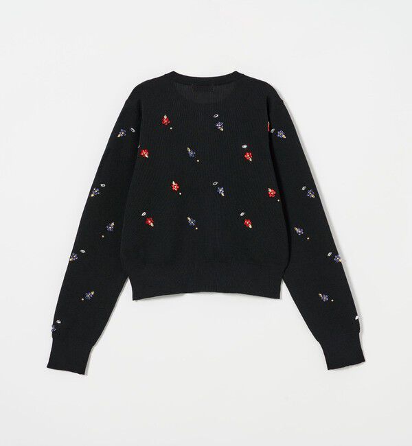 EMMEL REFINES「＜EMMEL REFINES＞EM フラワー ビジュー カーディガン」|カーディガン|