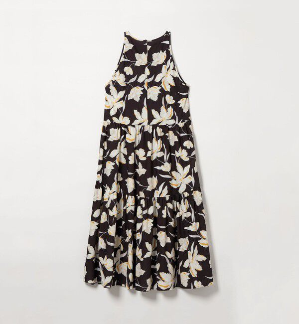 EMMEL REFINES「＜EMMEL REFINES＞EM ティアードギャザー フラワー ワンピース」|ワンピース|