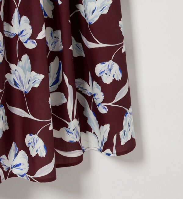 EMMEL REFINES「＜EMMEL REFINES＞EM ティアードギャザー フラワー ワンピース」|ワンピース|