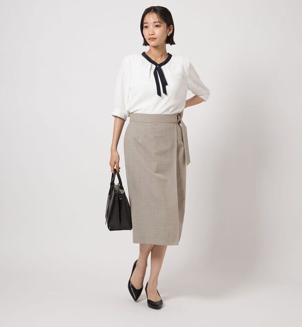 UNITED ARROWS green label relaxing「カチリラ タイト スカート -ウォッシャブル・ストレッチ-」|タイト|