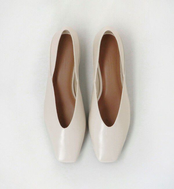 UNITED ARROWS green label relaxing「スクエア 2WAY フラットシューズ」|ローファー|