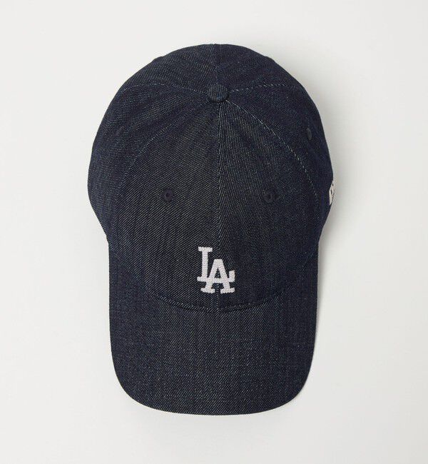 UNITED ARROWS green label relaxing「【別注】＜NEW ERA＞9TWENTY デニム LA  ネイビー キャップ」|キャップ・キャスケット|