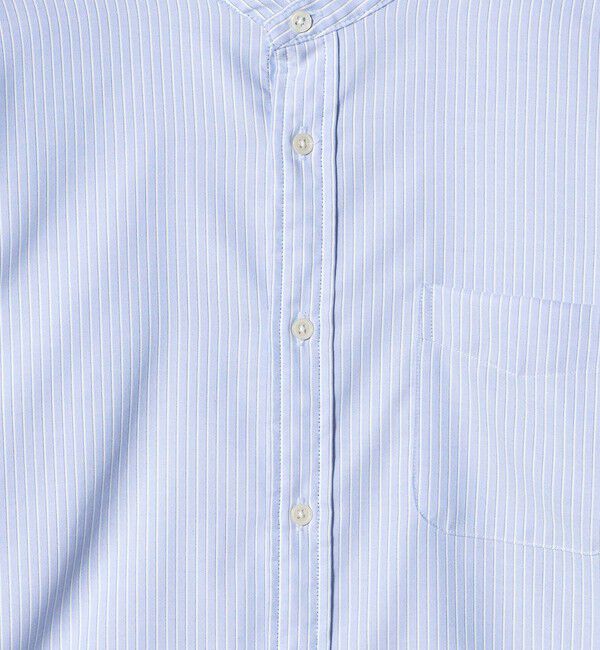 UNITED ARROWS green label relaxing「W/R オックス バンドカラー シャツ」|シャツ・ブラウス|