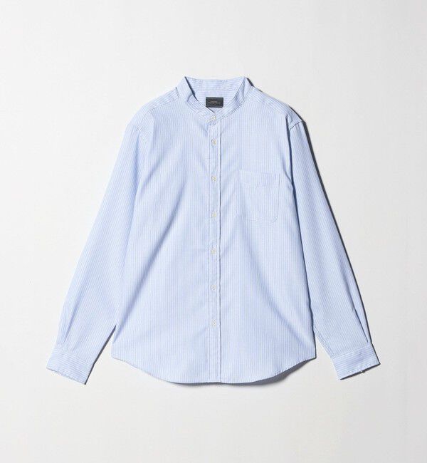 UNITED ARROWS green label relaxing「W/R オックス バンドカラー シャツ」|シャツ・ブラウス|