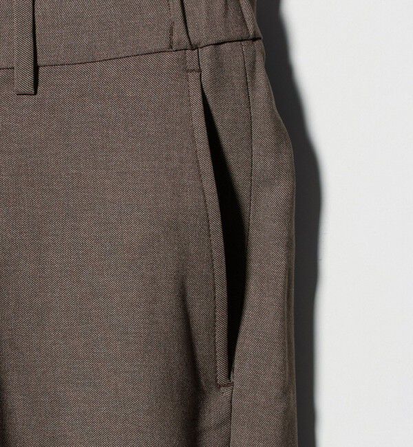 UNITED ARROWS green label relaxing「A+ ウールライク スタンダード イージー スラックス -ウォッシャブル・ストレッチ-」|スラックス|