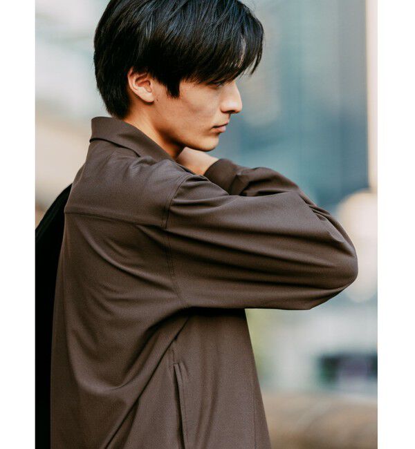 UNITED ARROWS green label relaxing「FREELITCH ボックス レギュラーカラー シャツ -ストレッチ-」|シャツ・ブラウス|